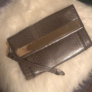 Gianni Bini Taupe Clutch